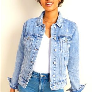 Brand new w/tags Old Navy distressed Jean jacket
